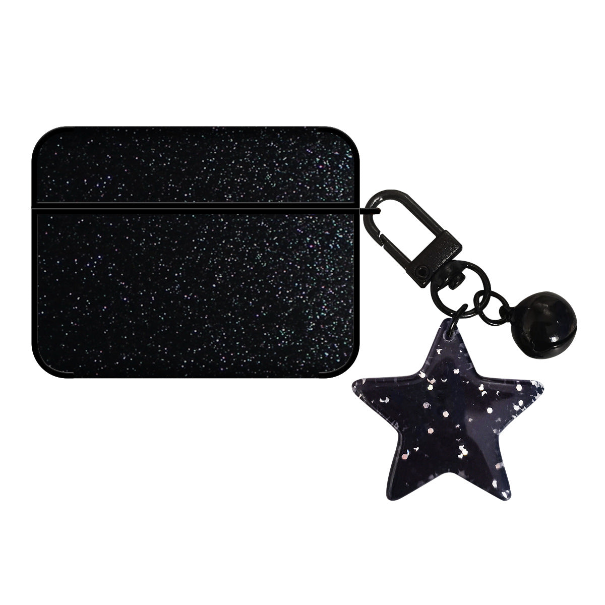 Wholesale PC Glitter with Hanging Rope Headphone Cases